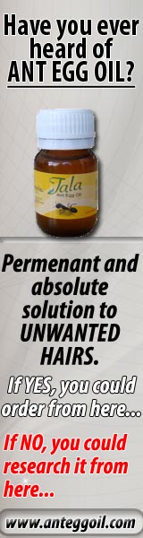 Ant Egg Oil - Permenant and absolute solution to unwanted hairs.